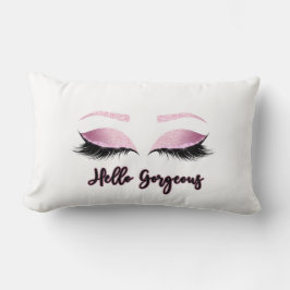 こんにちはピンクのアクセントの豪華な腰神経の枕 ランバークッション