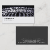 こんにちはファイ- 083 -タイプライター 名刺 (正面/裏面)