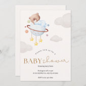 こんにちはベイビー | ボヘミアンファッション ガール 予算 ベイビーシャワー 招待状 (正面/裏面)