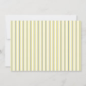 こんにちはベイビー - 誕生のお知らせ 案内状 (裏面)