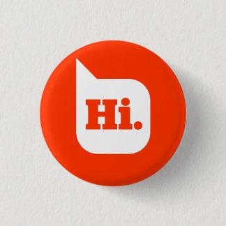 こんにちはボタン 缶バッジ