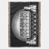 こんにちはランドマーク スローブランケット (正面縦)