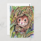 こんにちはリトルフレンド ポストカード (正面/裏面)