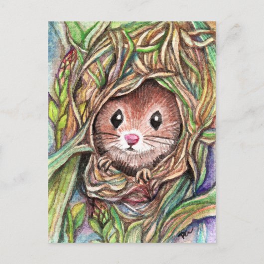 こんにちはリトルフレンド ポストカード (正面)