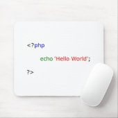 こんにちは世界 マウスパッド (マウス)