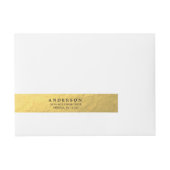 こんにちは住所覆いのラベル ラップアラウンド宛名ラベル (正面)