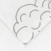 こんにちは傘が付いているロンドン|手の教養がある印 フリースブランケット (角)