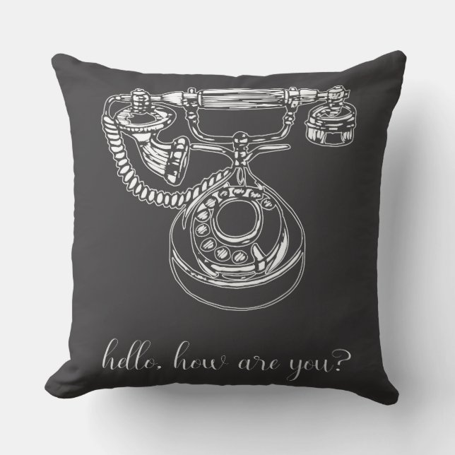 こんにちは元気か？ アウトドアクッション (正面)