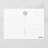 こんにちは再びCC0518 Jackdawはがき ポストカード (裏面)