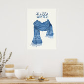 こんにちは冬 ポスター (キッチン)