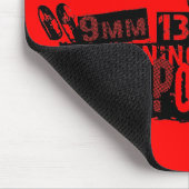 こんにちは力を茶色にすること マウスパッド (コーナー)