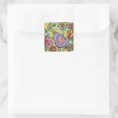 こんにちは友人 スクエアシール (バッグ)