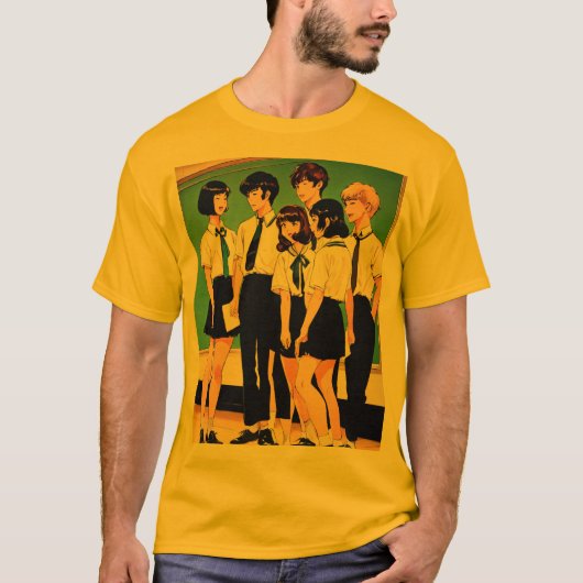 こんにちは友達 😀 Tシャツ (正面)