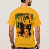 こんにちは友達 😀 Tシャツ (裏面)
