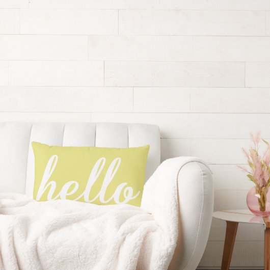 こんにちは可愛い任意の色 ランバークッション (ソファ)