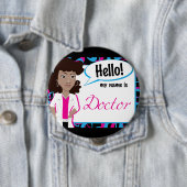 こんにちは名札- Updo先生 缶バッジ (インサイチュ)