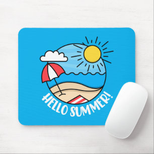 こんにちは夏2 マウスパッド