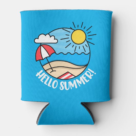 こんにちは夏2 缶クーラー (正面)