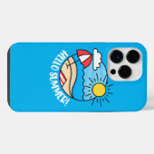 こんにちは夏2 iPhoneケース (裏面横)