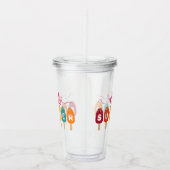 こんにちは夏 | アイスカラフルクリーム アクリルタンブラー (右)