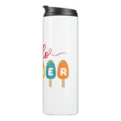 こんにちは夏 | アイスカラフルクリーム タンブラー (回転右)