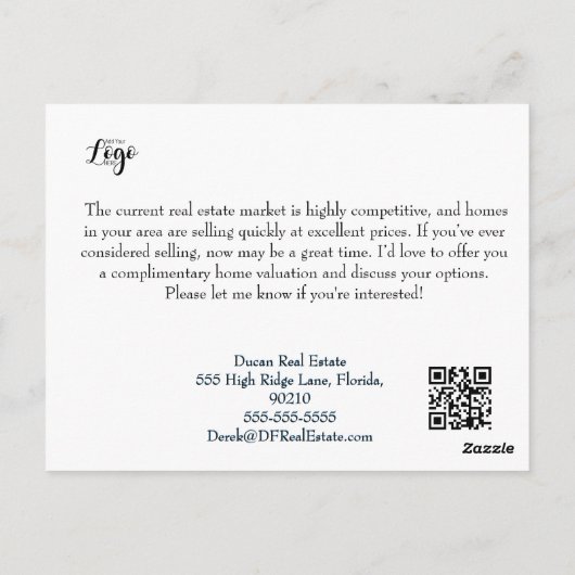 こんにちは夏! | エステー実在トマーケティングはがき ポストカード (裏面)