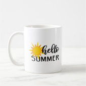 こんにちは夏 コーヒーマグカップ (左)