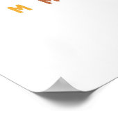 こんにちは夏。ポスターとプリント ポスター (角)