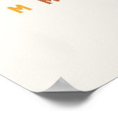 こんにちは夏。ポスターとプリント ポスター (角)