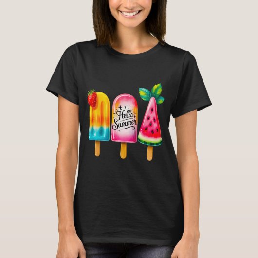 こんにちは夏 Tシャツ (正面)