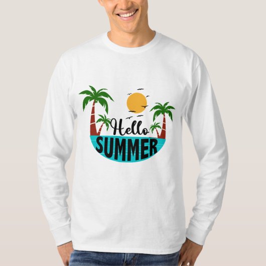 こんにちは夏 Tシャツ (正面)