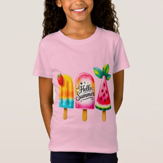こんにちは夏 Tシャツ (正面)