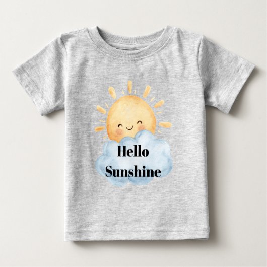 こんにちは太陽の輝き ベビーTシャツ (正面)