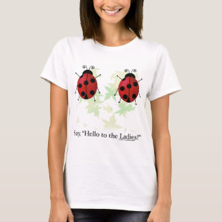 こんにちは女性 Tシャツ