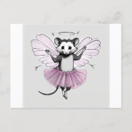こんにちは妖精ゴッドマザーポッサム葉書 ポストカード