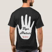 こんにちは嫌悪症のワイシャツ Tシャツ (裏面)