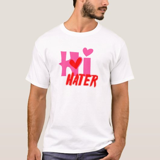 こんにちは嫌悪症 Tシャツ (正面)