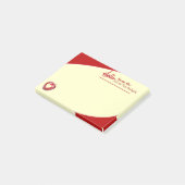 "こんにちは学校の心理学者の付箋から ポストイット (アングル)