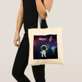 こんにちは宇宙。 トートバッグ (正面(商品))