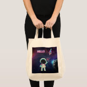 こんにちは宇宙。 トートバッグ (正面(商品))