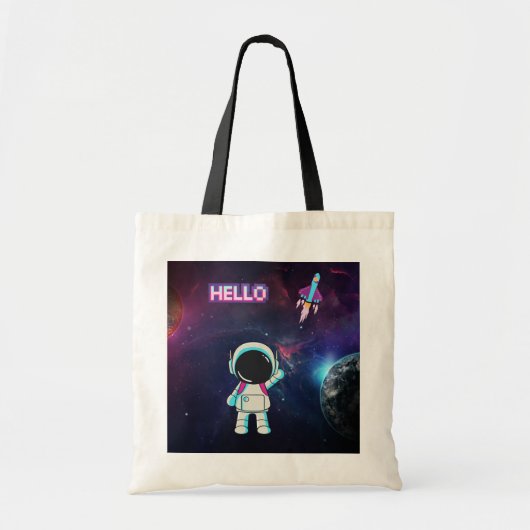 こんにちは宇宙。 トートバッグ (正面)