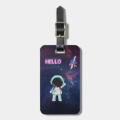 こんにちは宇宙。 ラゲッジタグ (正面縦)