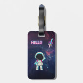 こんにちは宇宙。 ラゲッジタグ (裏面縦)