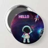 こんにちは宇宙。 缶バッジ (正面&裏面)
