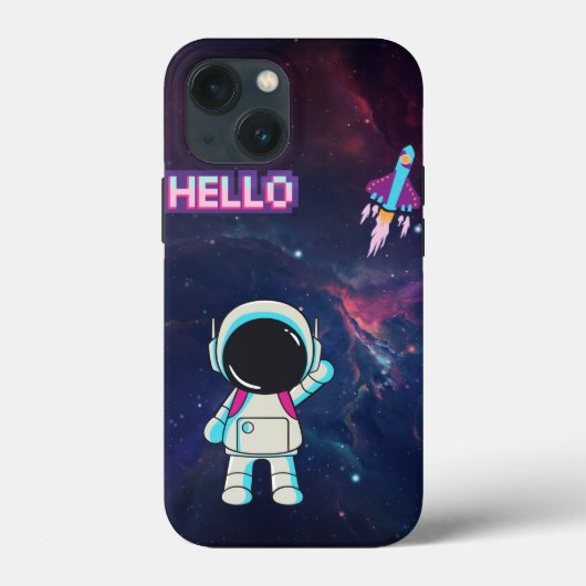 こんにちは宇宙。 Case-Mate iPhoneケース (裏面)