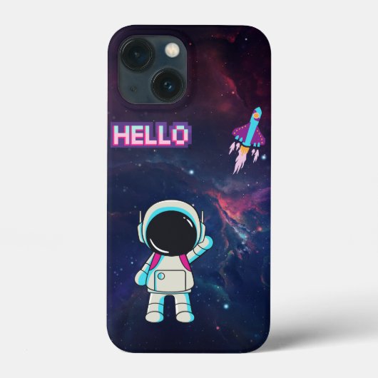 こんにちは宇宙。 Case-Mate iPhoneケース (裏面)