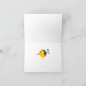 こんにちは小鳥 カード (内部)