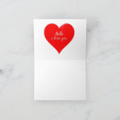 こんにちは愛してる サンキューカード (内部)