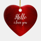 こんにちは愛してる セラミックオーナメント (裏面)