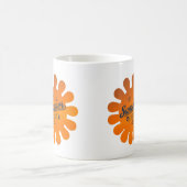 こんにちは楽しむな夏クールな夏の引用文の芸術のマグ コーヒーマグカップ (中央)